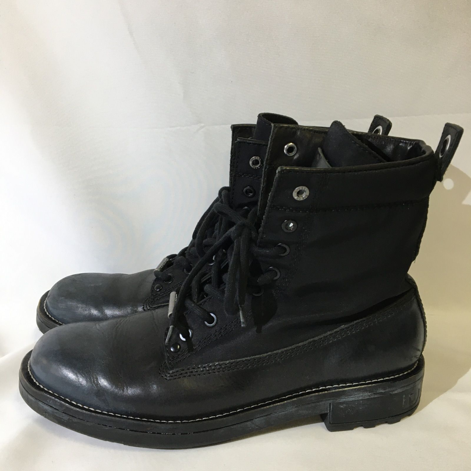 メンズ DIESEL ハイカットスニーカー ブーツ ブラック
