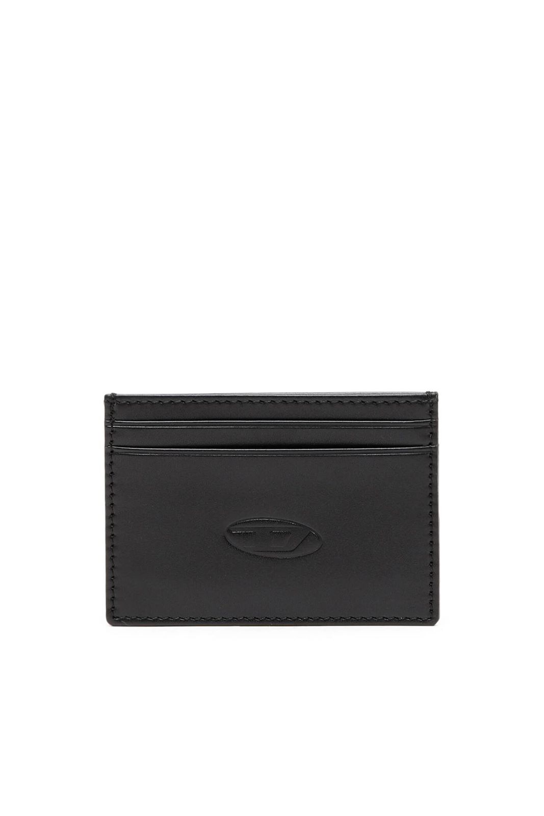 Diesel ディーゼル メンズ カウレザー カードケース X09011PR227 UNI ダークブラック H3778 ダークブラック UNI