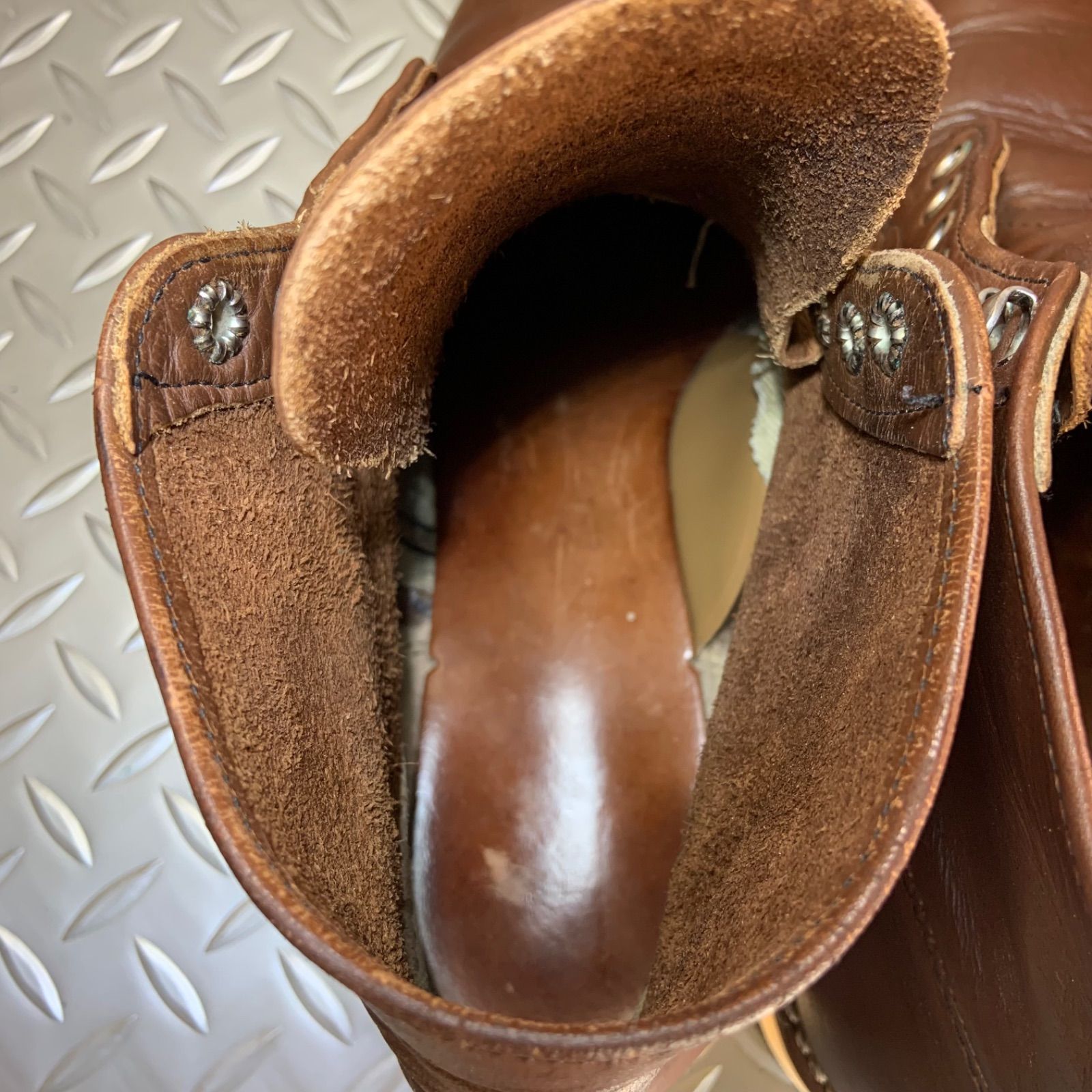 ☆REDWING 8160 チョコレートクローム ワークブーツ 刺繡羽タグ 2000年 