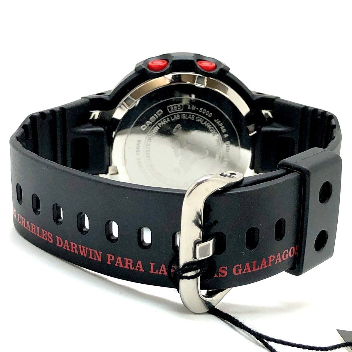 【希少フルセット】G-SHOCK AW-500D ガラパゴス ダーウィン財団 G-SHOCK ジーショック AW-500D-4ET チャールズダーウィン財団 コラボ