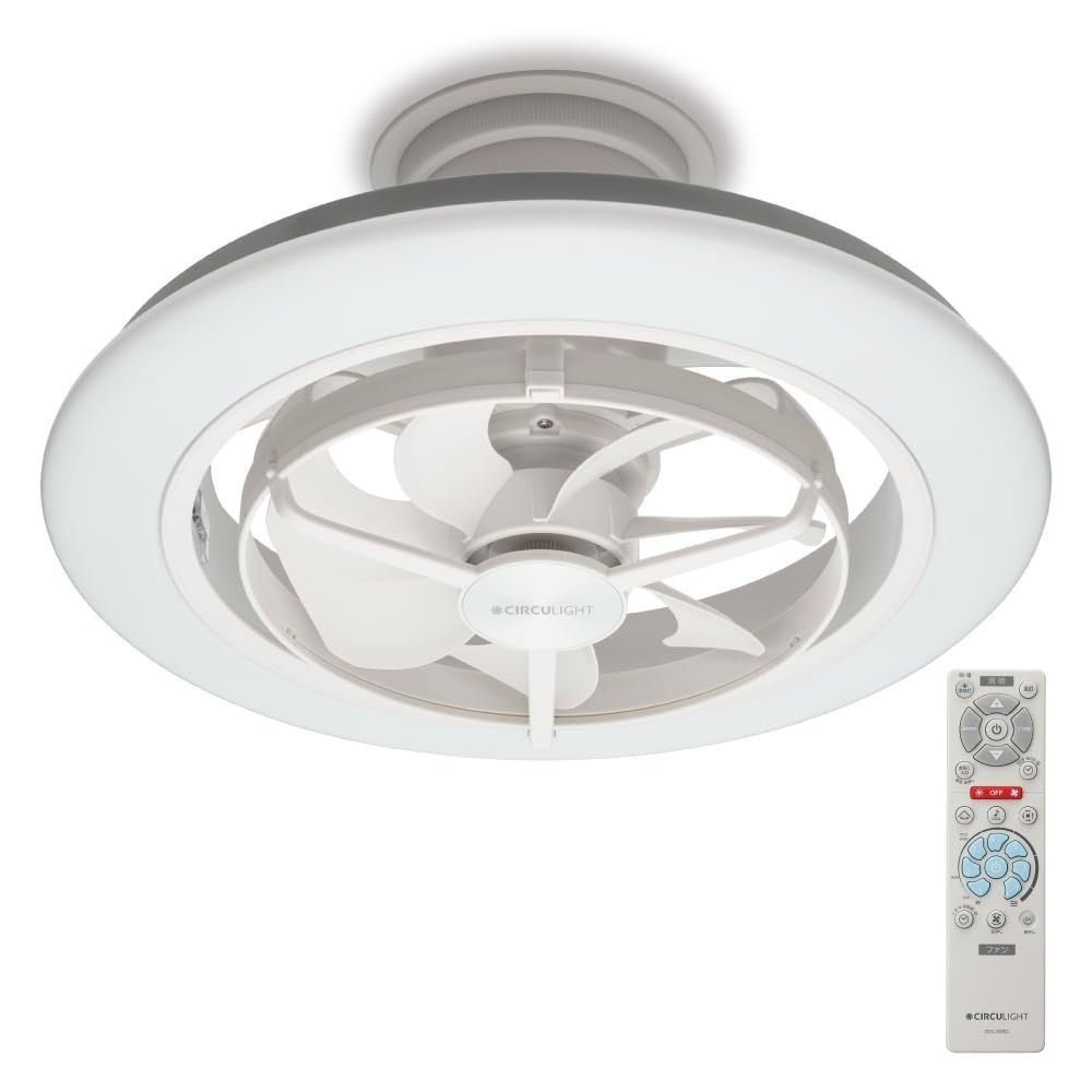 ドウシシャ サーキュライト EZシリーズ シーリングファン 6畳 調光調色