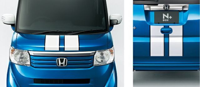 HONDA ホンダ 純正 NBOX+ N-BOX＋ plus エヌボックスプラス デカール ストライプ 2012.12〜2013.11 - メルカリ