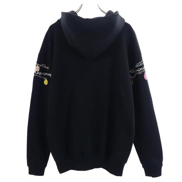 ジバンシィ ロゴプリント スウェットパーカー XS ブラック
