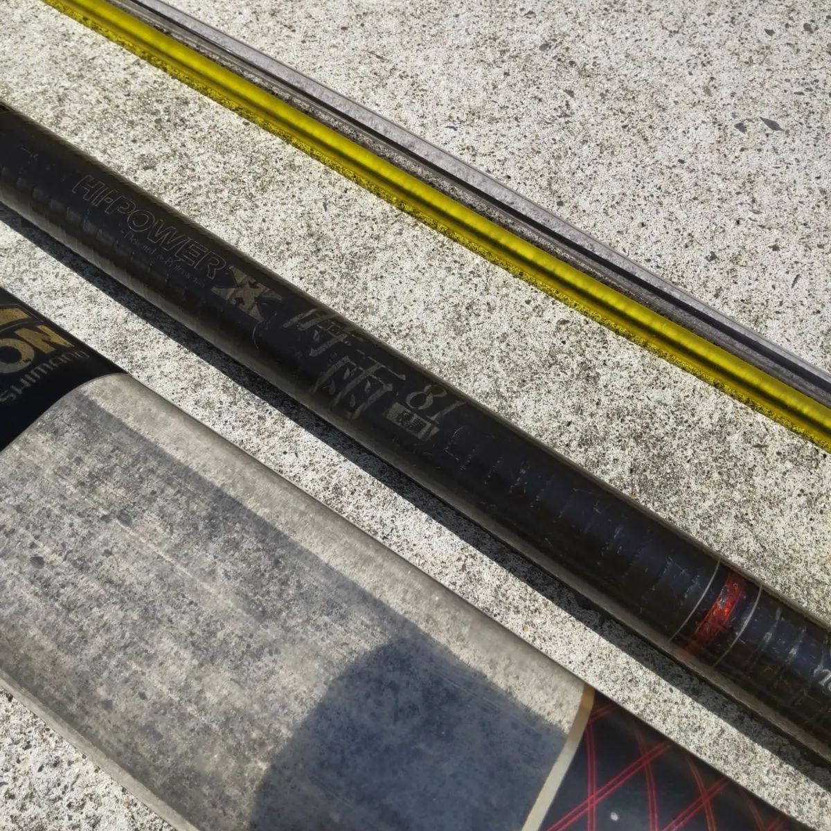 シマノ SHIMANM あゆ竿 硬調 時雨 ハイパワーXカーボン - メルカリ