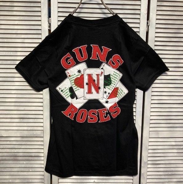 ガンズアンドローゼス GUNS N ROSES トランプ Tシャツ tee