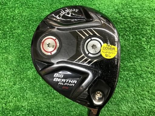 キャロウェイ BIG BERTHA ALPHA 816 18° フェアウェイウッド FW Tour AD GP-6 フレックスS メンズ 男性用 右利き 右用 Cランク ゴルフクラブ