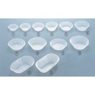 グラシンケース［1，000枚入］ ［11］小判8号 業務用厨房機器 プロ仕様 ポイント消化 厨房器具 製菓道具 おしゃれ 飲食店 茶グラシンケース(1000枚入) 6号深 ケーキ型 焼き型