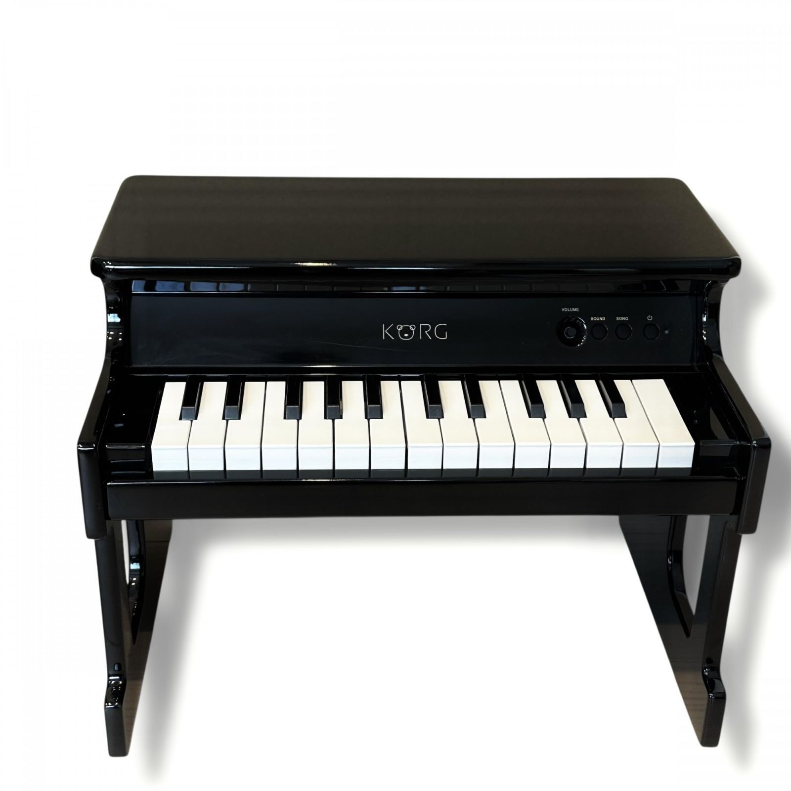 KORG tinyPIANO タイニーピアノ ミニ鍵盤25鍵 ブラック 自動演奏