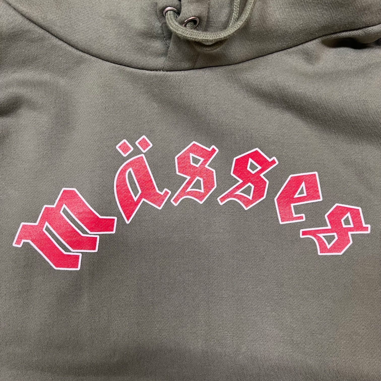 参考上代18700円 未使用品 MASSES 25SS SWEAT HOODED METAL スウェット 