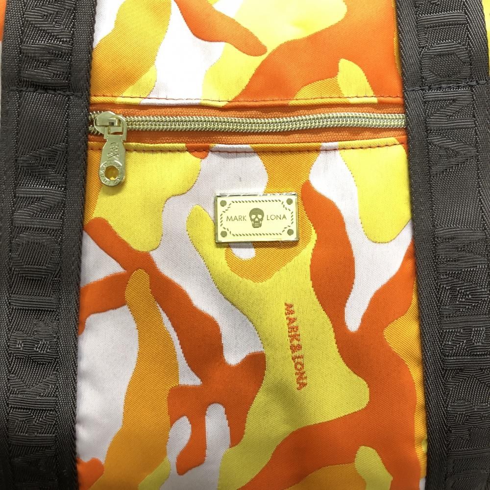 ☆特価☆マークアンドロナ ロッカーバッグ オレンジ×イエロー 迷彩