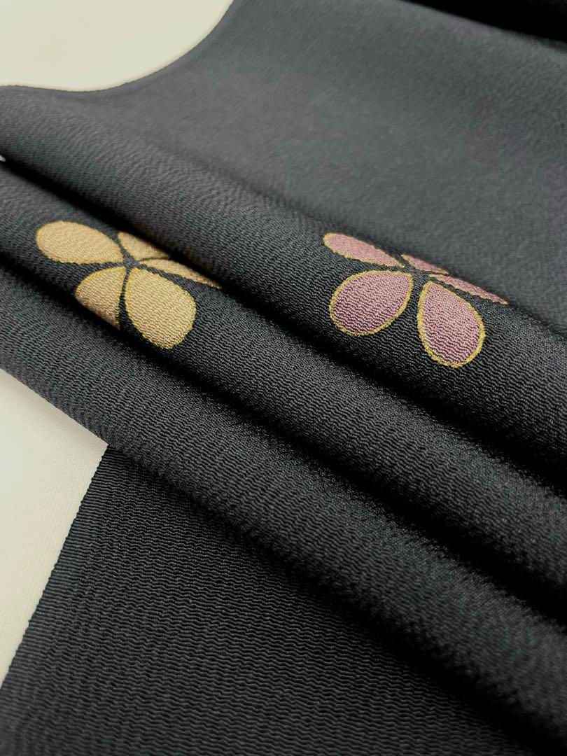 小紋 染の北川 金彩 藍鉄色 正絹 反物 小紋 染の北川 金彩 藍鉄色 正絹 反物 - メルカリ