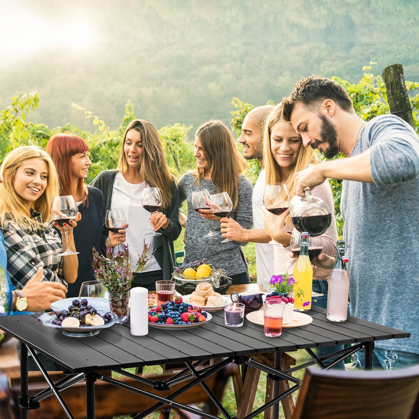カラフルストライプ スタンド付きハンモック トイモック カラフル
