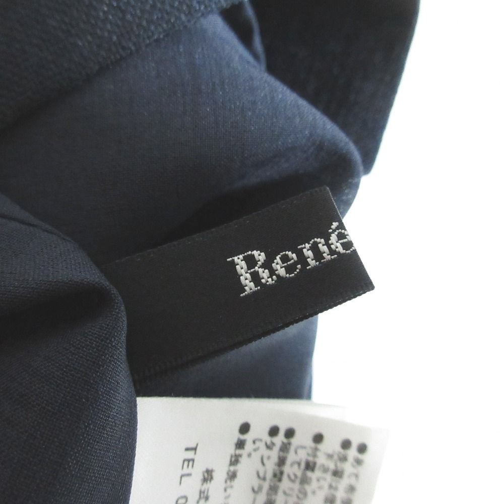 良品 Rene basic ルネベーシック ウエストリボン ノースリーブ 良品 Rene basic ルネベーシック ウエストリボン ノースリーブ