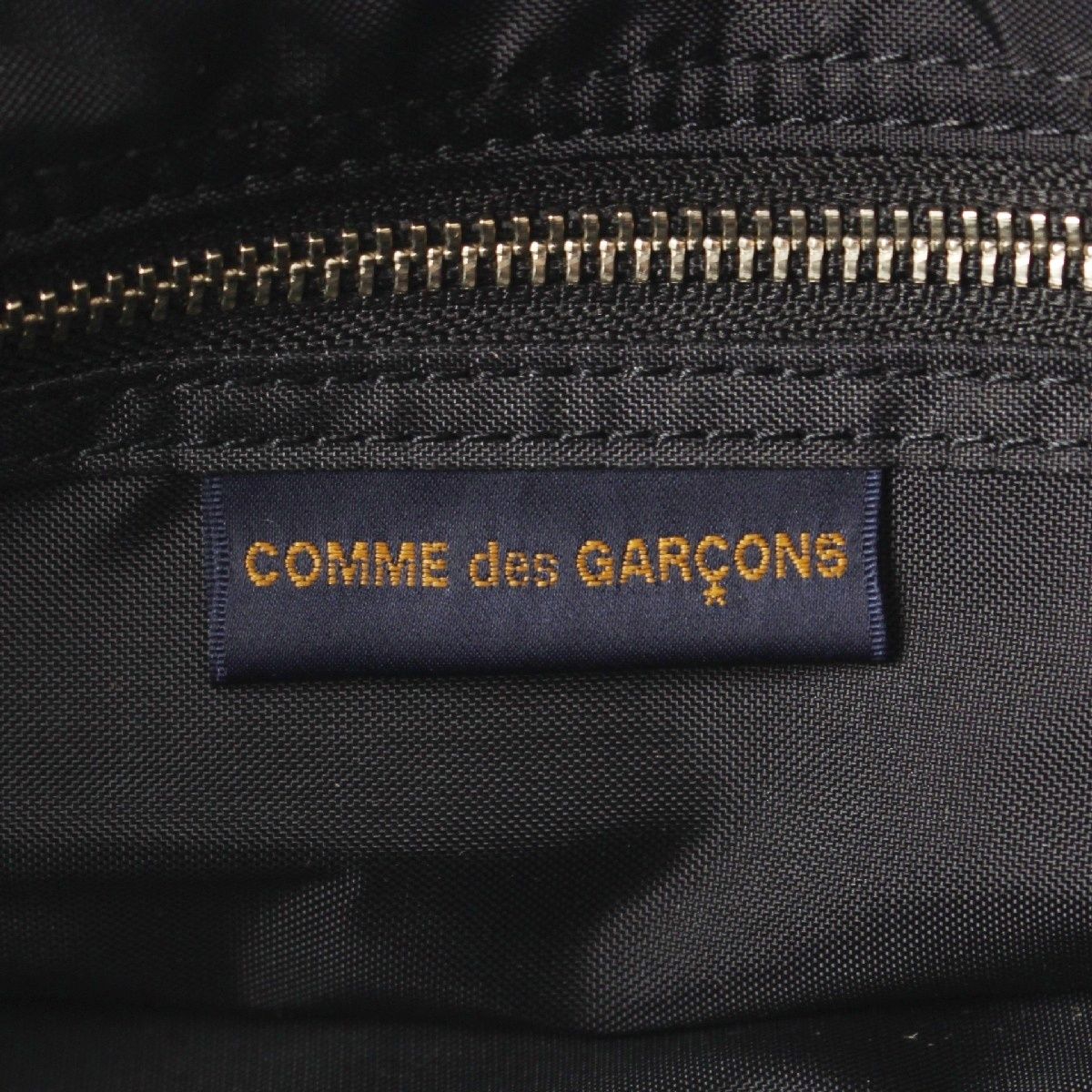 コムデギャルソン ナイロン ボストン ハンドバッグ GZ-K 207 ブラック