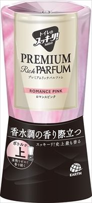 トイレノスッキーリプレミアムロマンスピンク 10個セット まとめ売り トイレのスッキーリ！Sukki-ri！ アロマラベンダーの香り（400ml）〔消臭剤・芳香剤〕 アース製薬｜Earth 通販 | ビックカメラ.com