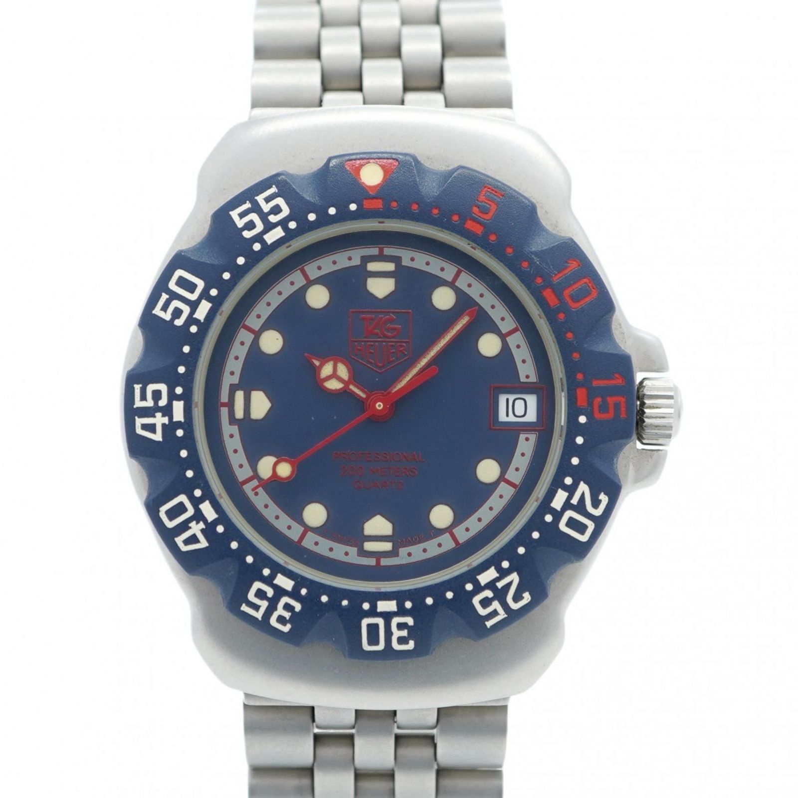 TAG HEUER  タグホイヤー  フォーミュラ1  WA1210 ネイビー TAG Heuer Formula 1 Blue Men's Blue Rubber Strap Watch