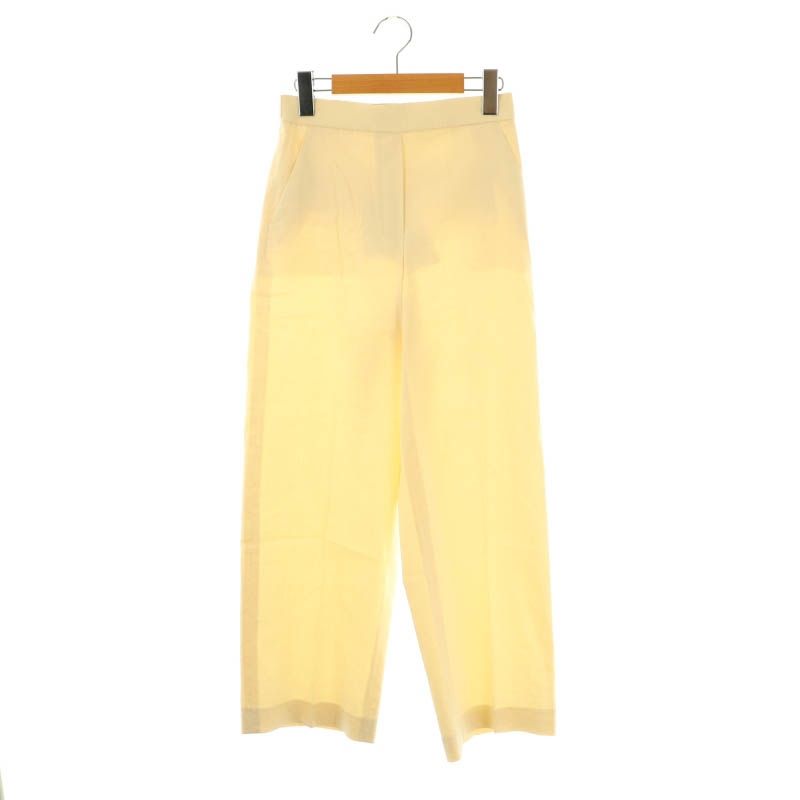 Theory♡ゴールドイエロー セオリー パンツ セオリー Theory 25SS Good Crunch Wash Straight Pull On Pant