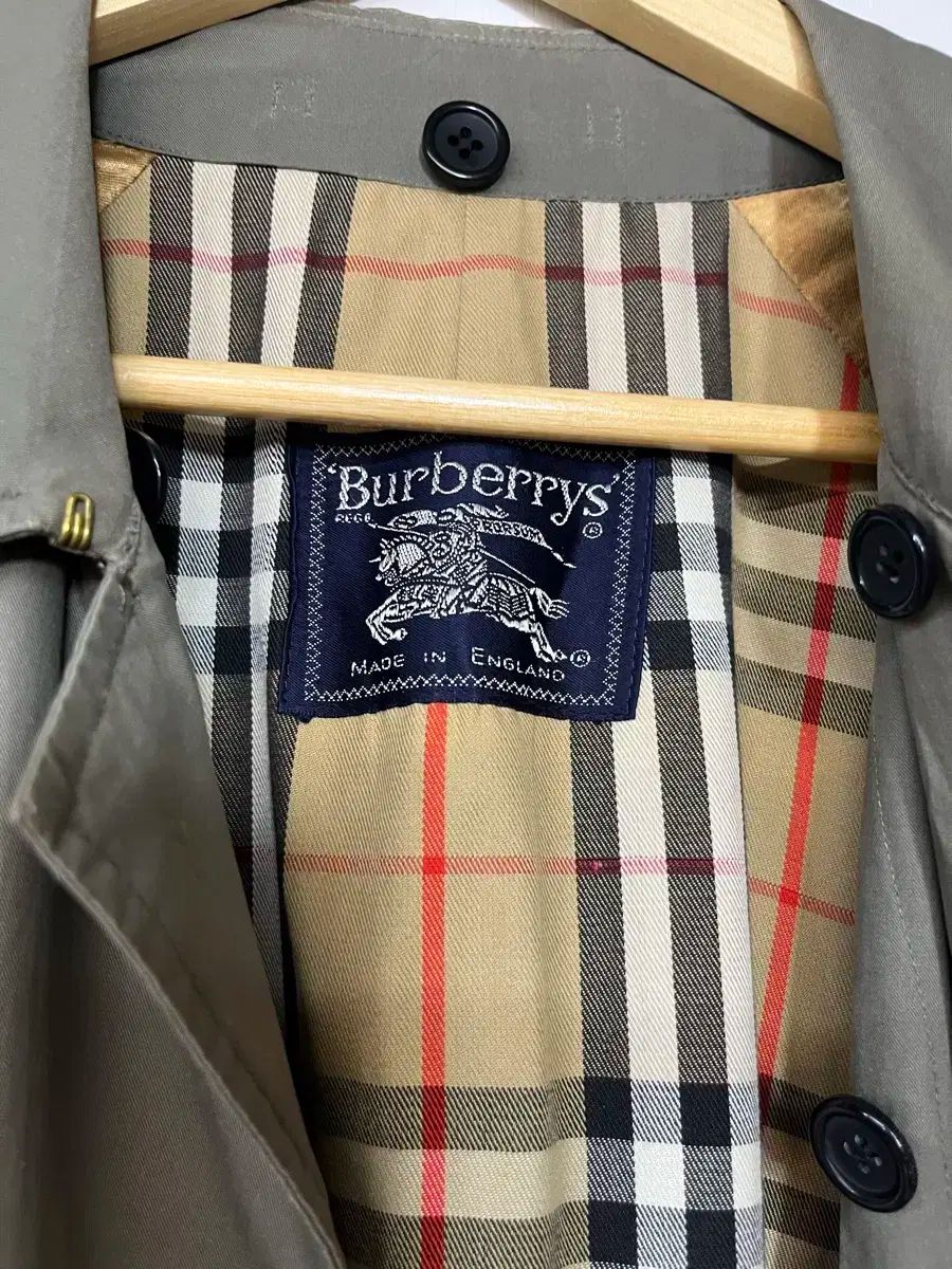 ヴィンテージ　バーバリー　トレンチコート　カーキ　ノバチェック　ベルト オールドバーバリー ロングトレンチコート カーキ ノバチェック ベルト