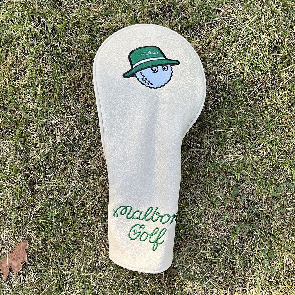 新品 malbon golf マルボンゴルフ ヘッドカバー 4点セット