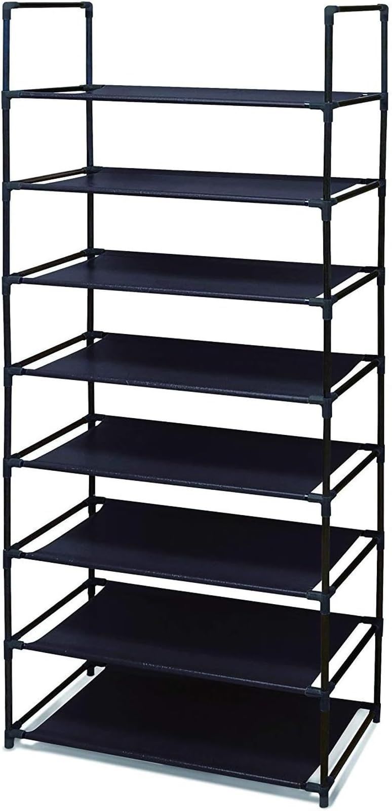 【数量限定】シンプル フリー 高さ141×幅57×奥行28cm 軽量 ラック ラック 高さ調整可能 棚 10513 8段 トレードワン
