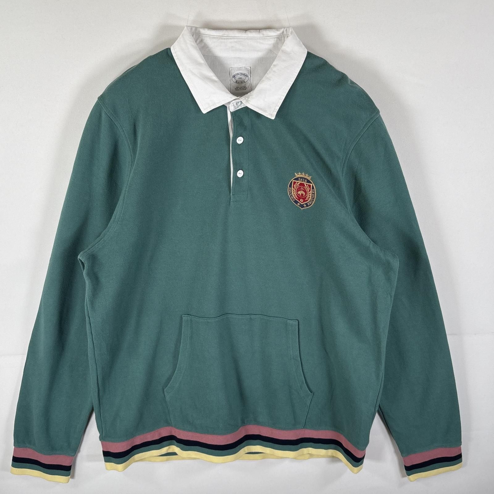 オールド 90s カンタベリー オーストラリア 長袖 ラガーシャツ 刺繍