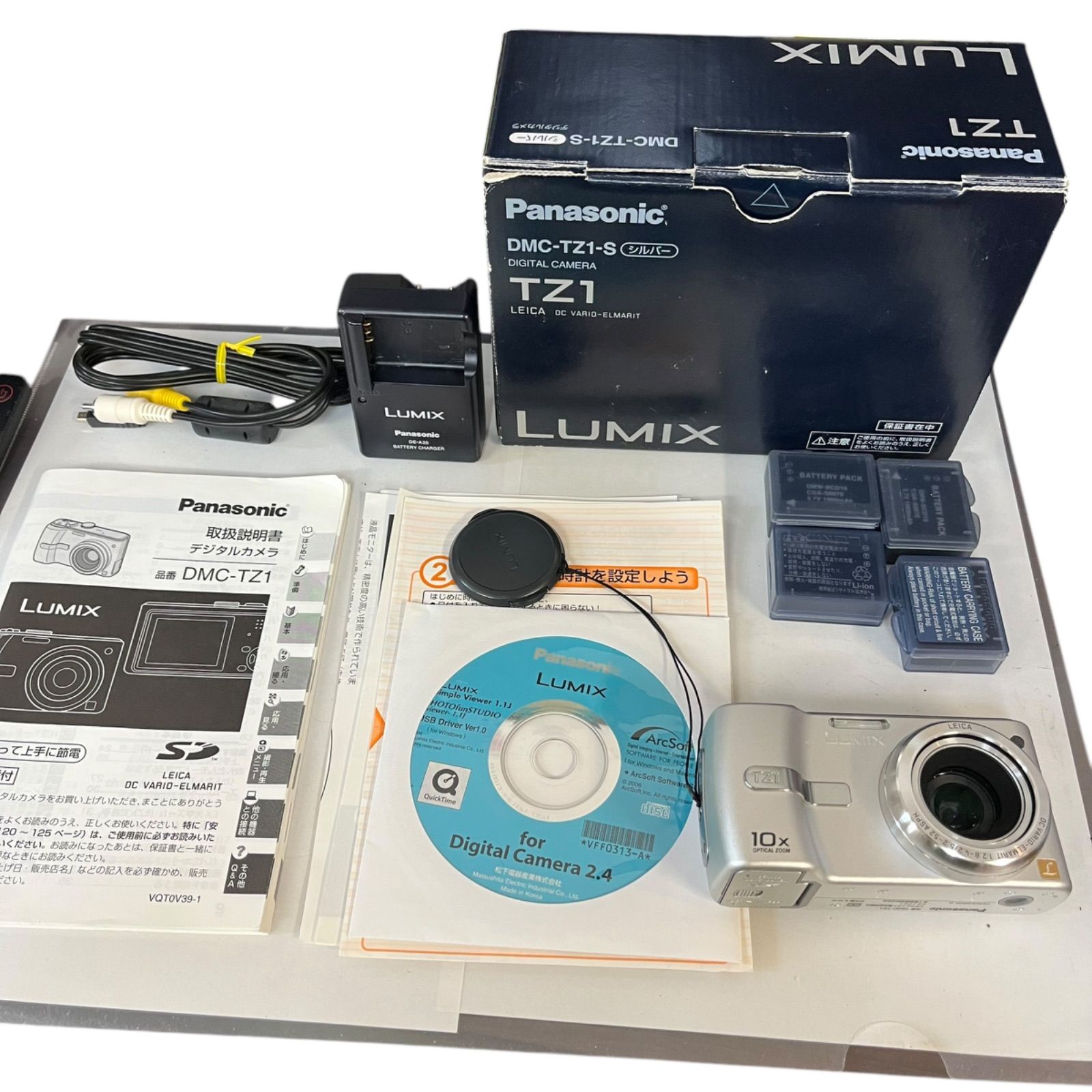 管30380】Panasonic パナソニック LUMIX DMC-TZ1 コンパクト 管30380】Panasonic パナソニック LUMIX DMC-TZ1 コンパクト