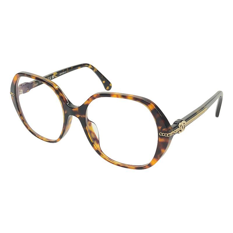 【美品】  CHANEL / シャネル | スクエア シェイプ オプティカル 眼鏡 | 54 | DARK HAVANA 美品】 CHANEL / シャネル | スクエア シェイプ オプティカル 眼鏡
