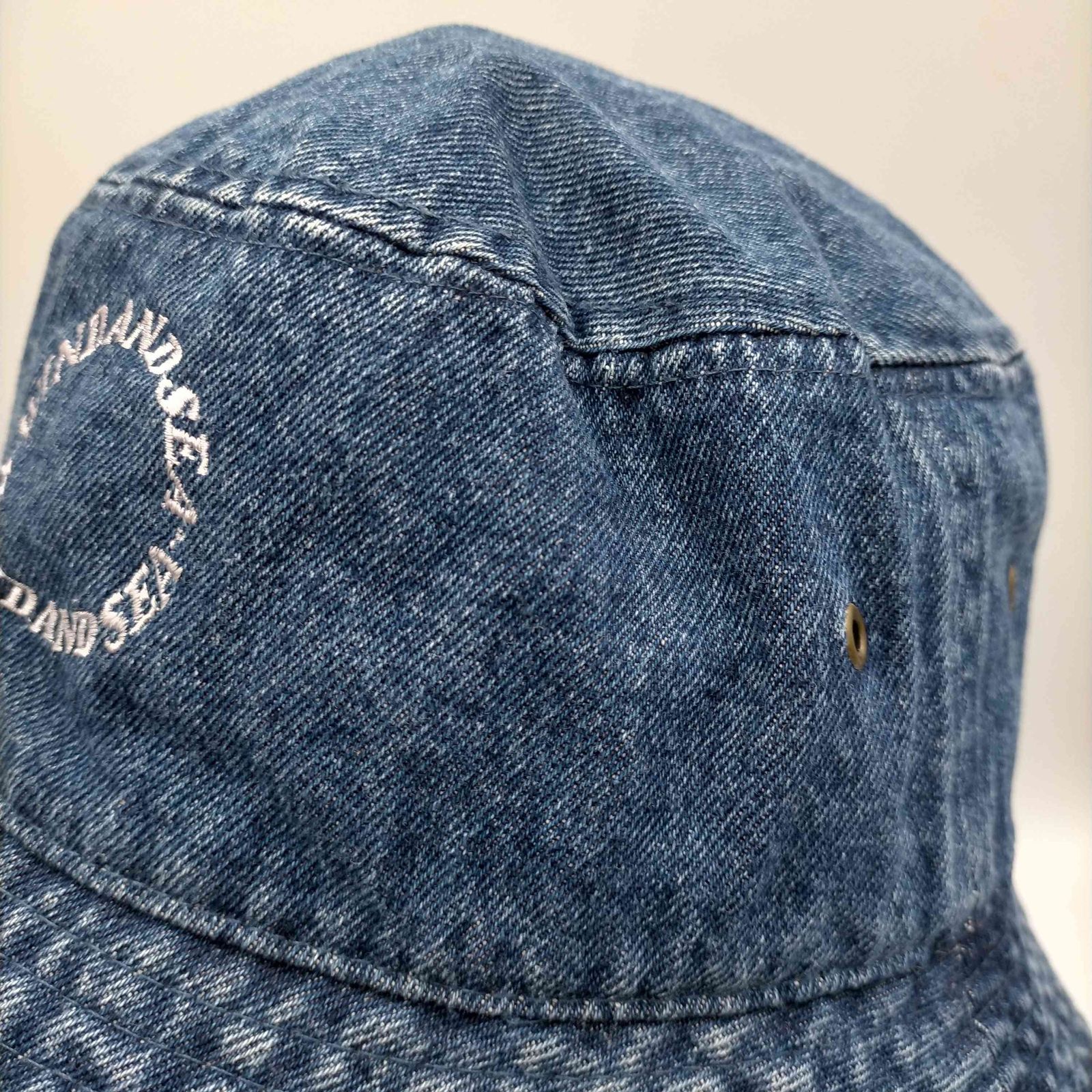 【匿名配送】 WIND AND SEA ウィンダンシー バケットハット デニム ウィンダンシー WIND AND SEA ロゴ サークル 刺繍 デニム