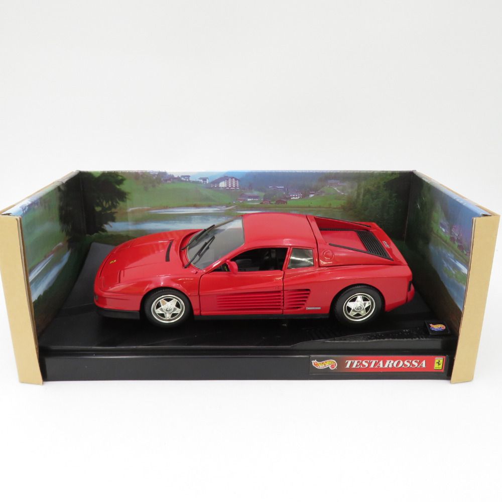 【開封品】 ホットウィール 1/18 フェラーリ 1984 テスタロッサ MATTEL フェラーリ テスタロッサ 1984 1/18 レッド 開封品 Hot