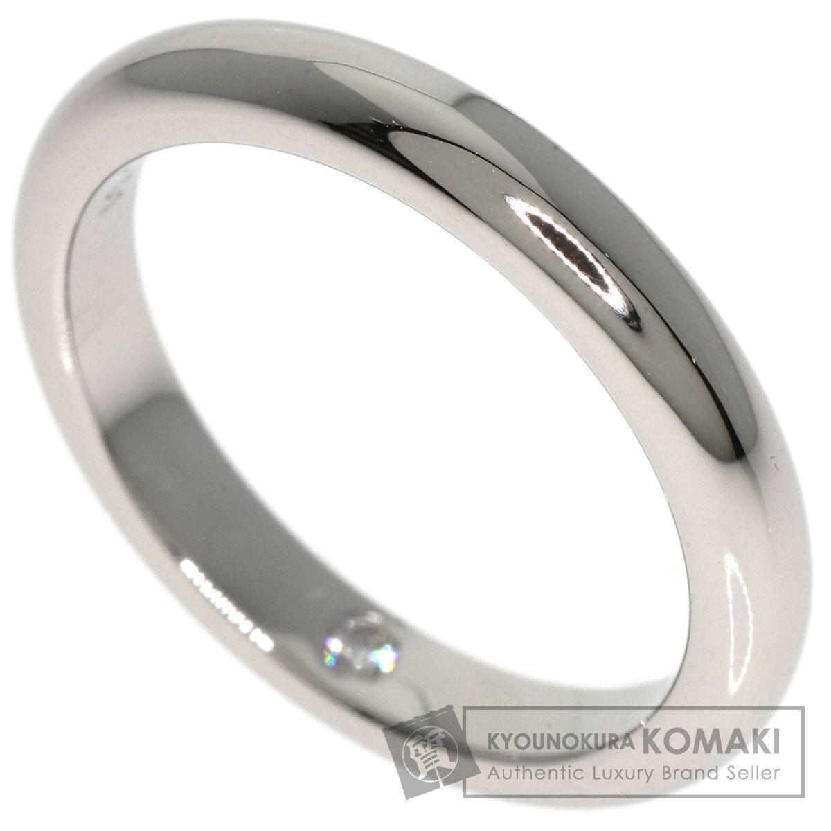 Chaumet ショーメ エター ナルドゥ ショーメ 51 インナー ダイヤモンド リング 指輪 PT950 レディース