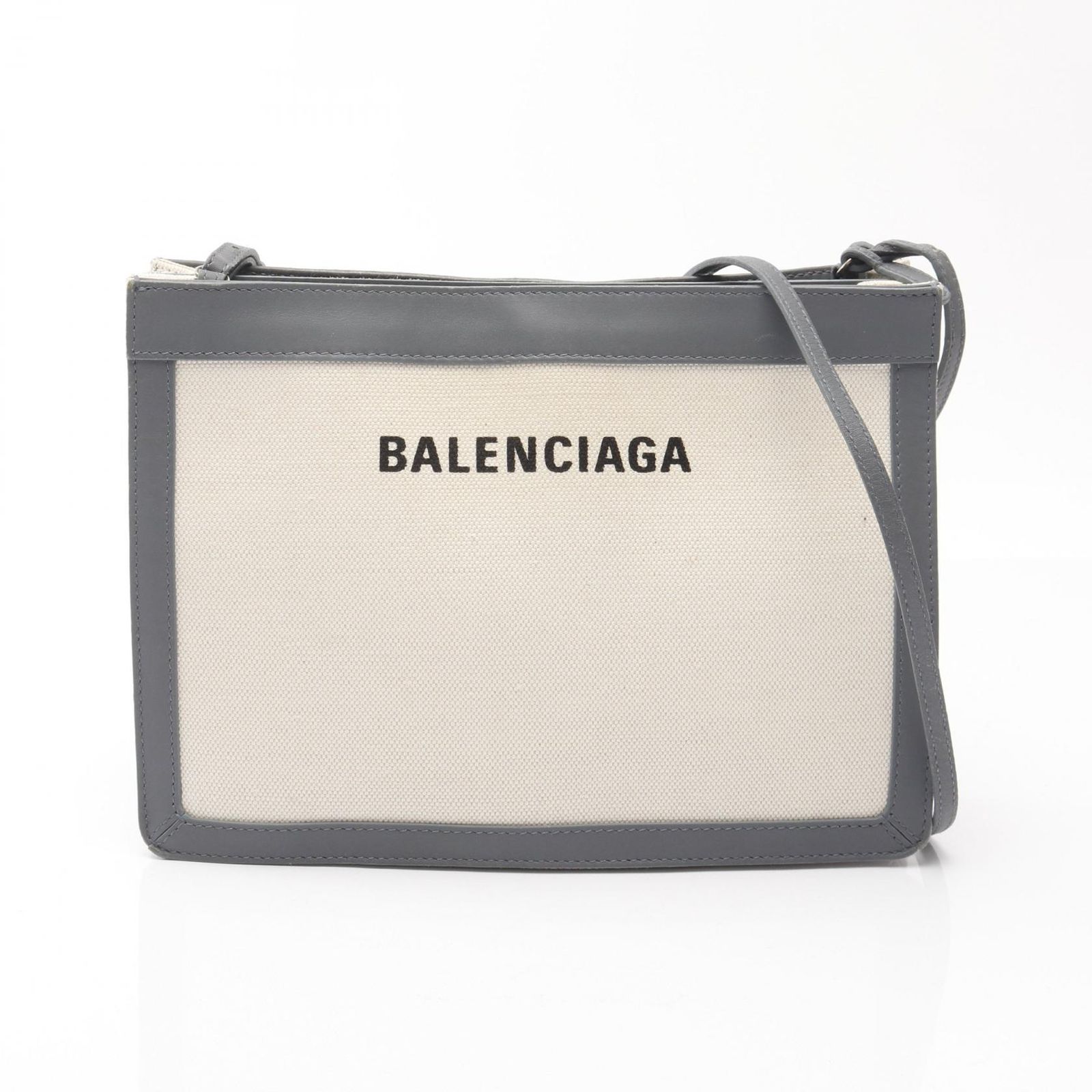 バレンシアガ BALENCIAGA ショルダーバッグ ネイビー ポシェット 