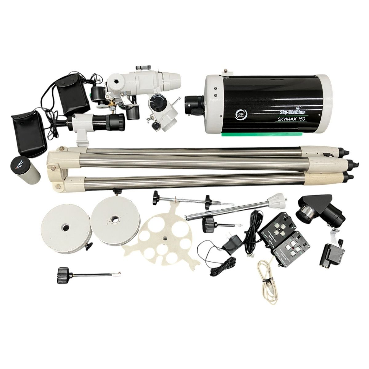 Sky Watcher SKYMAX150 マクストフカセグレン式 天体望遠鏡 Skywatcher EQ3 赤道儀 アイピース 三脚 他付属品充実 良好 K9960767