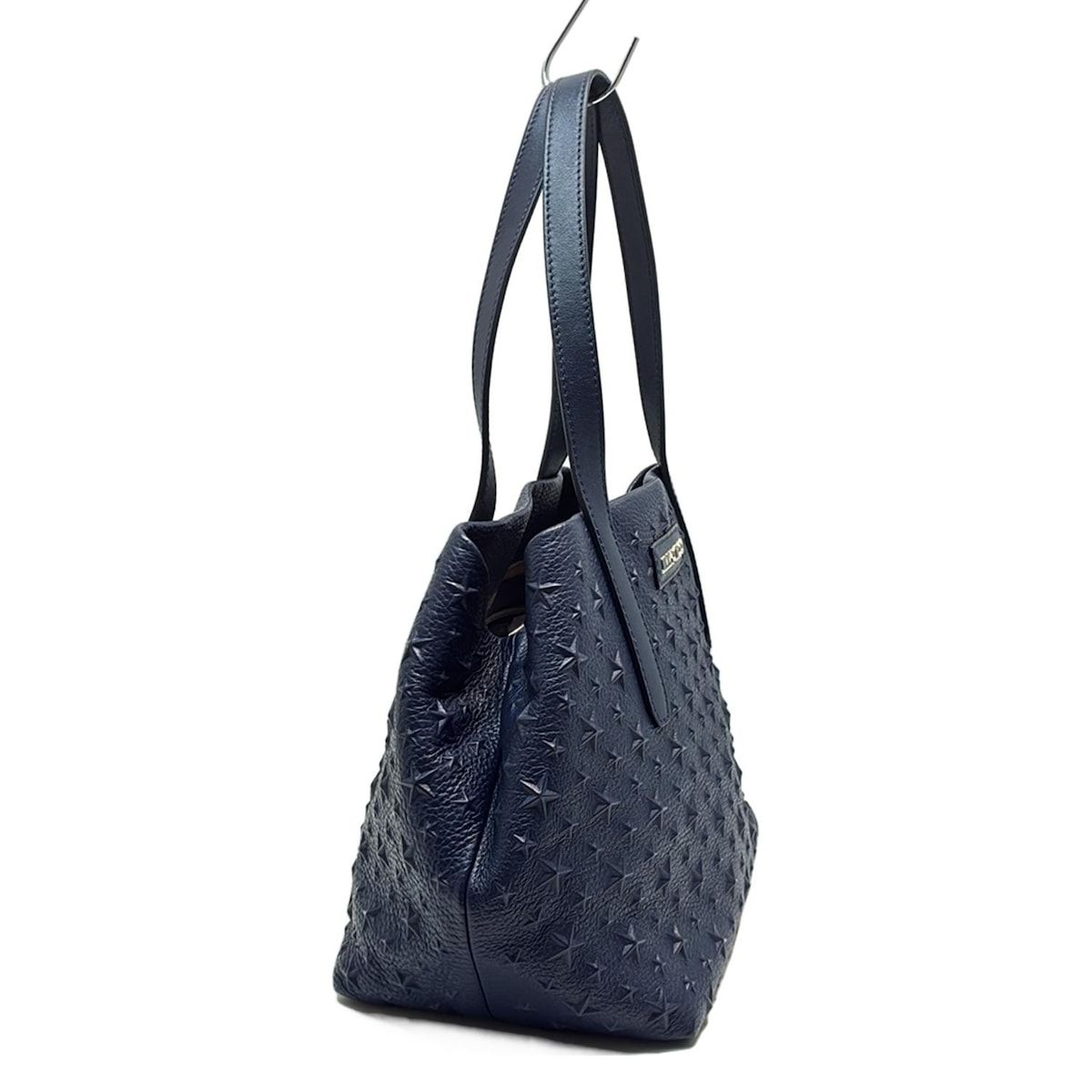 JIMMY CHOO(ジミーチュウ) トートバッグ ソフィアS ネイビー 型