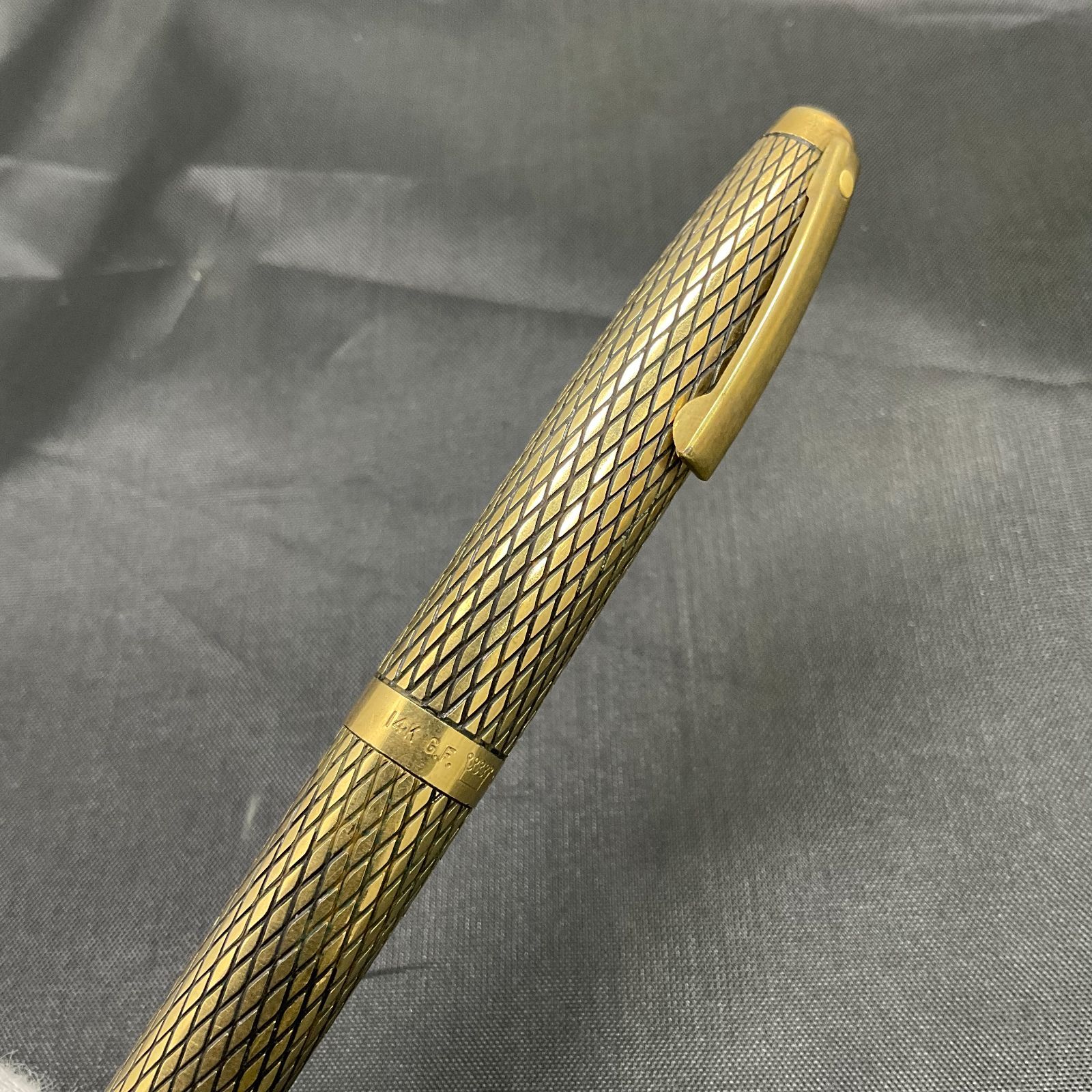 SHEAFFER シェーファー 万年筆 ペン先14K スターリングシルバー USA 