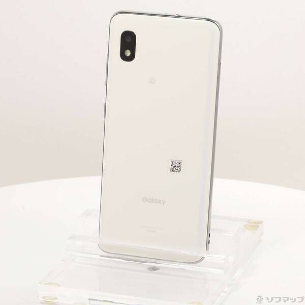 中古品〕 GALAXY A21 64GB ホワイト SCV49SWU UQ mobile SIM