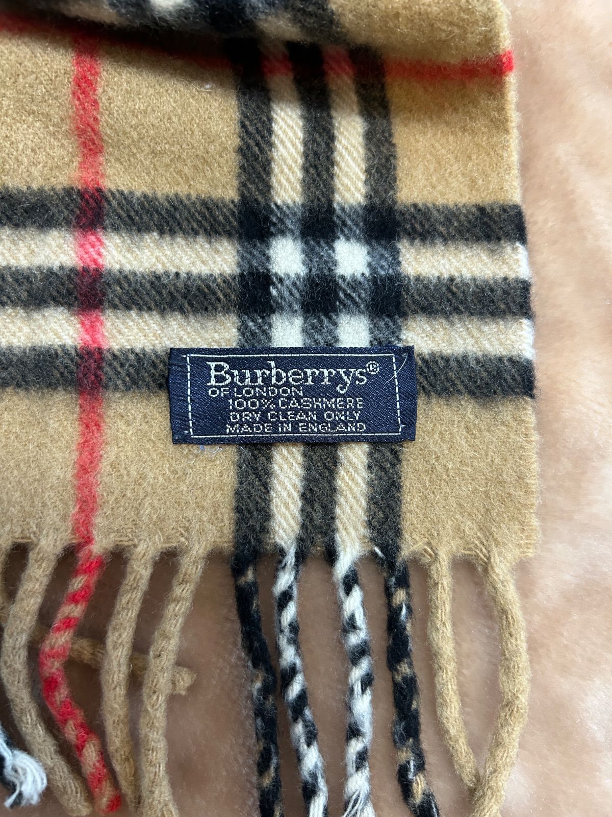 burberrys バーバリーズ マフラー ストール ショール スカーフブラウン茶色系ベージュノバチェックカシミヤカシミア100%イングランド製イギリス製英国製