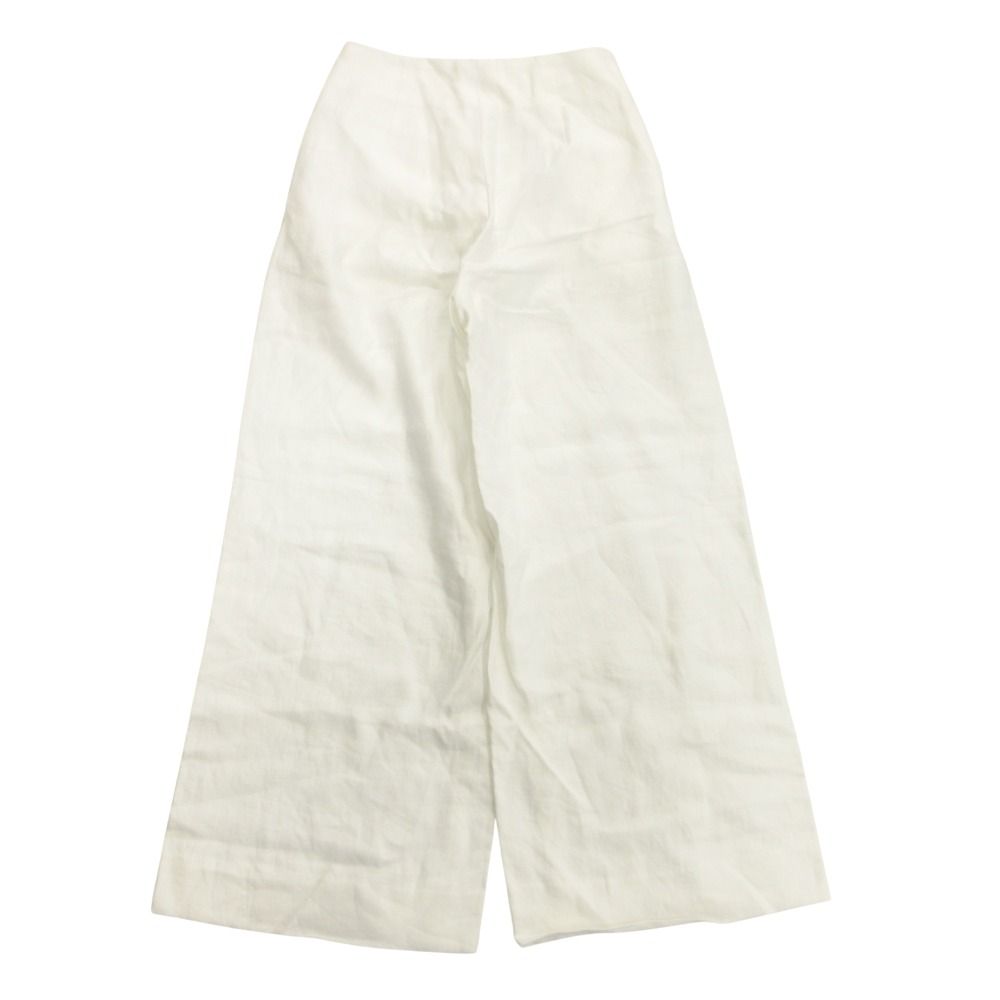 ドゥーズィエムクラス リネンツイル ワイドパンツ【36】 ミューズ  