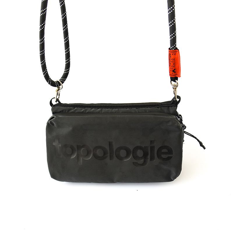 Topologie トポロジー ショルダーバッグ 男女兼用 ブラック