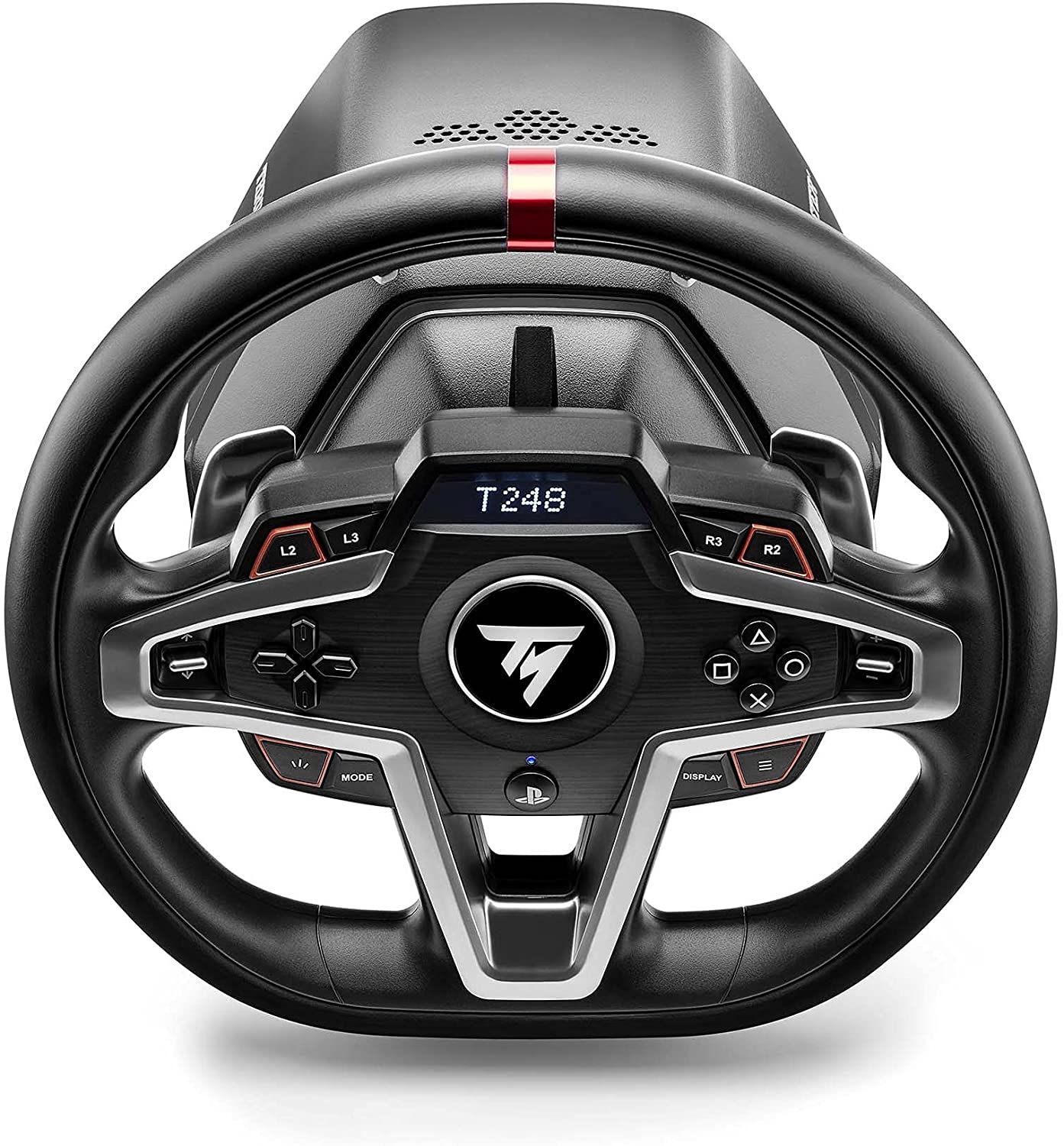 【終売品】Thrustmaster T248 PC/PS4/PS5対応 2022年1月購入　ハイブリッドフォースフィードバック スラストマスター　GT7対応 アクセサリ、周辺機器