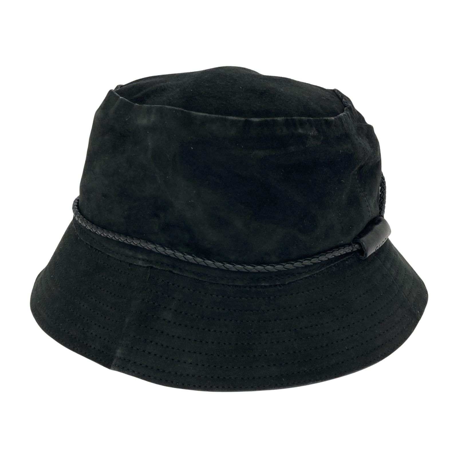 GUCCI グッチ レザー バケットハット sizeM/ブラック - メルカリ