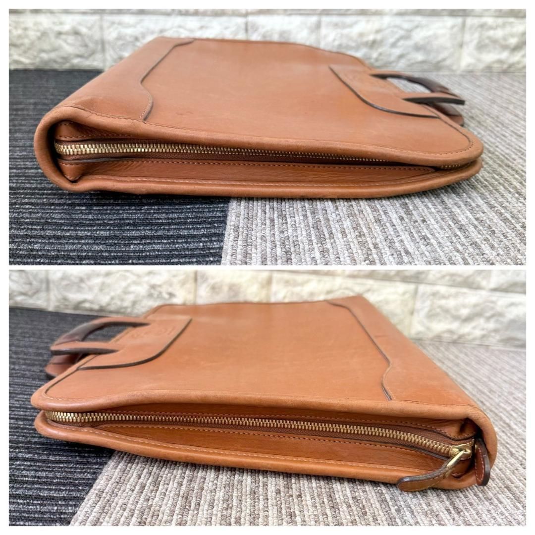 GHURKA グルカ レザー ビジネスバック 販売 ブラウン