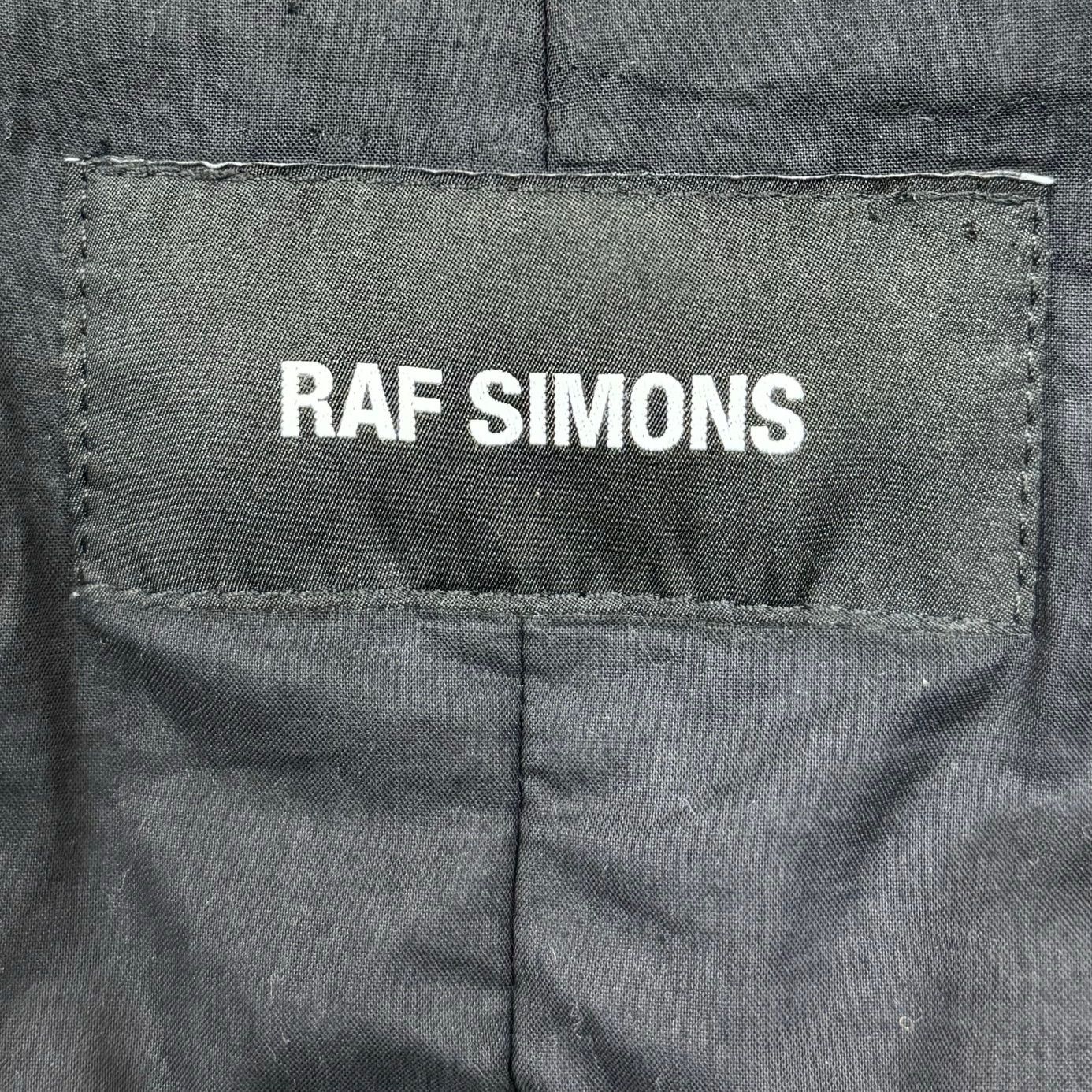 RAF SIMONS 18AW PADDED PARKA COAT パデッド チェック モッズコート ラフシモンズ 712-25002 46  63306A