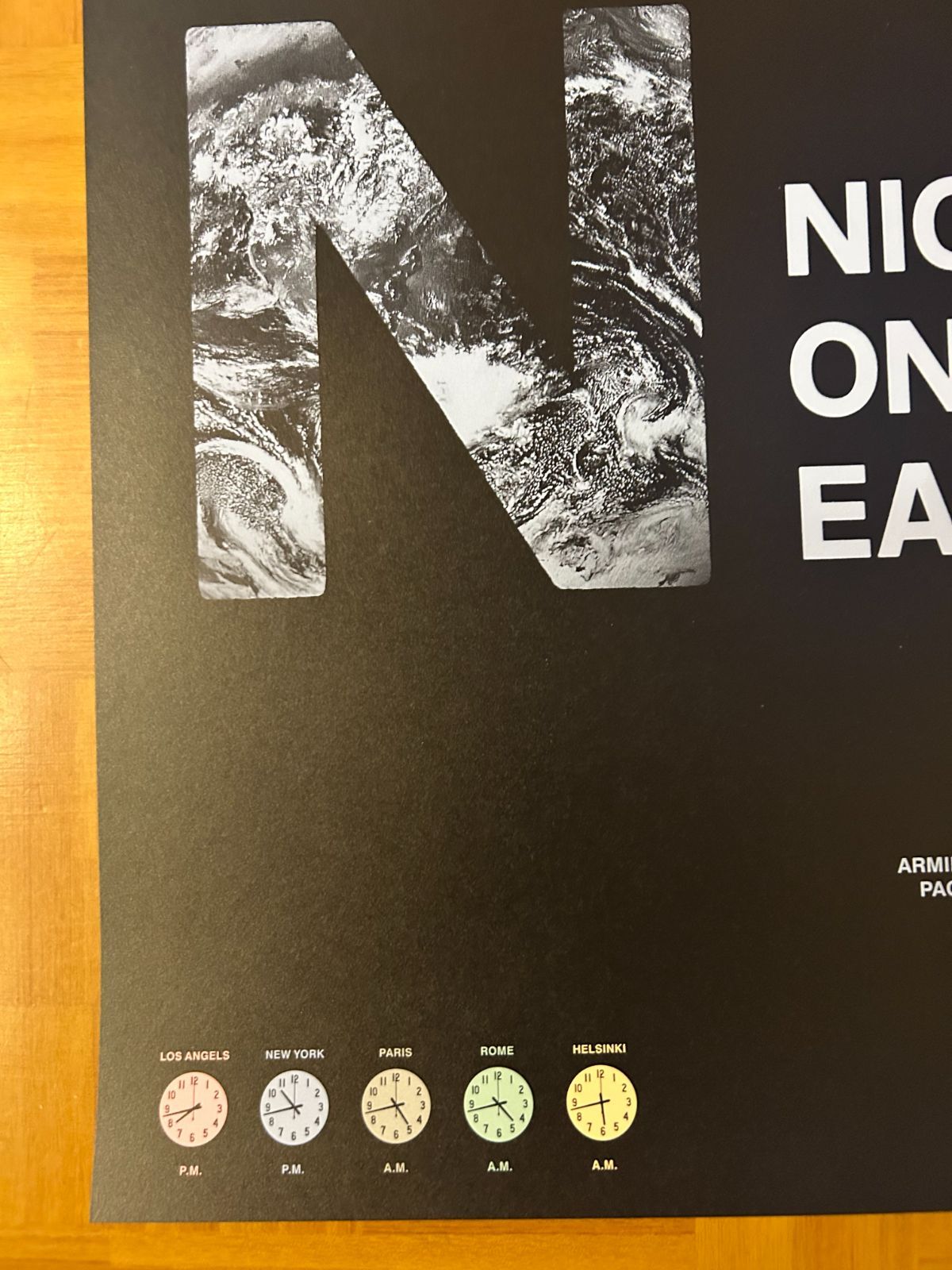 ナイト・オン・ザ・プラネット B2ポスター JJレトロスペクティブ2021 ナイト・オン・ザ・プラネット B2ポスター JJレトロスペクティブ2021