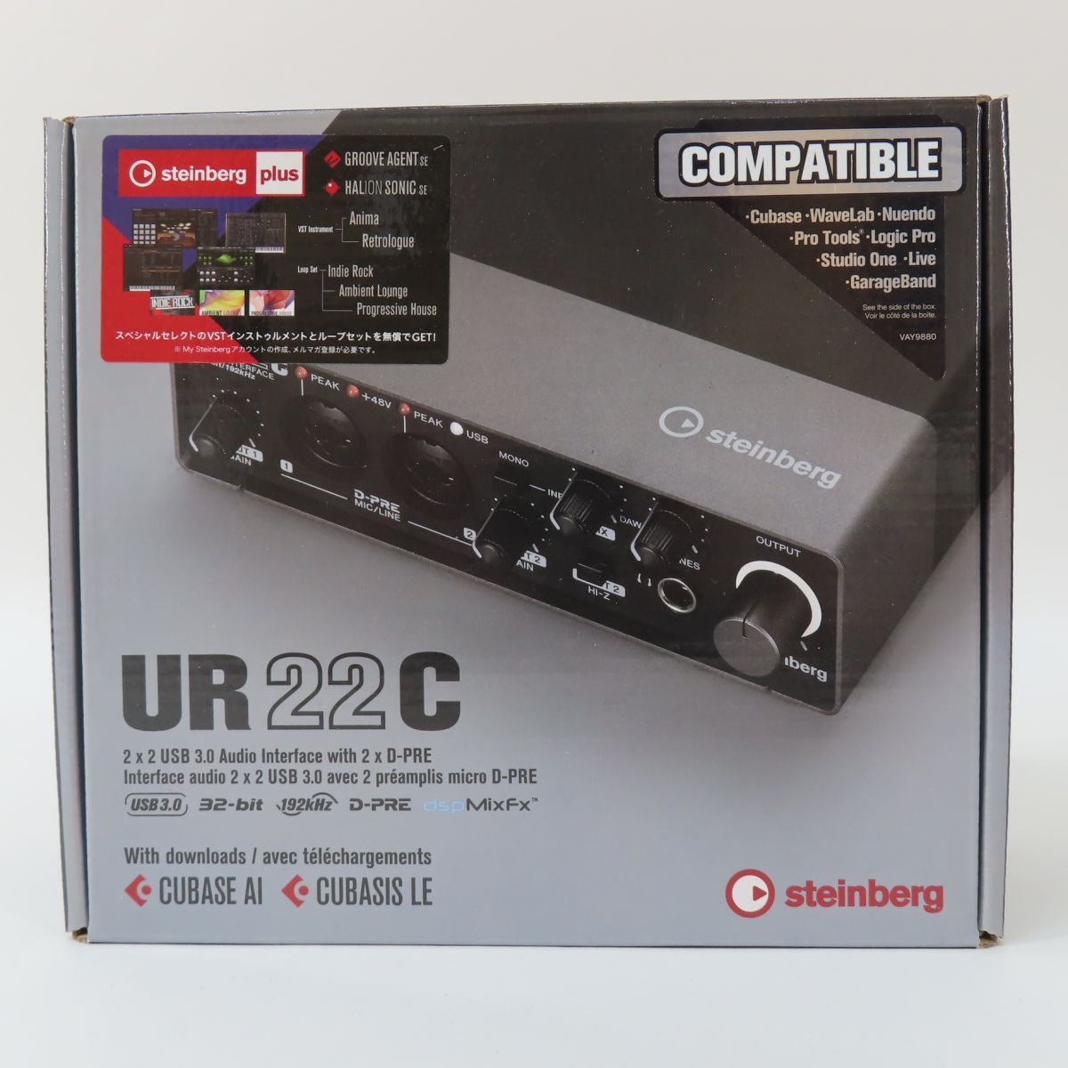 Steinberg スタインバーグ UR22C オーディオインターフェース USBタイプ