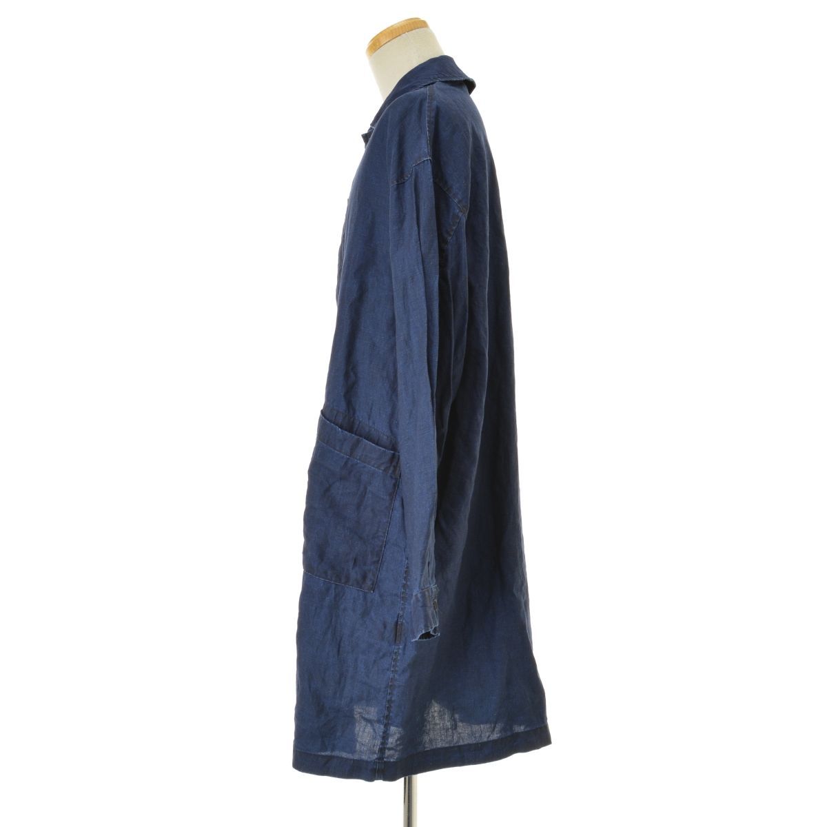 confectnestRobe】23SS 02231-0006 インクインディゴ リネンダスター 