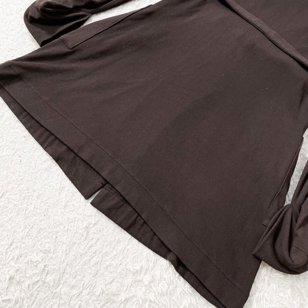 FOXEY NEW YORK ロングカーディガン 38 茶　ストレッチ　ベルト FOXEY NEW YORK フォクシーニューヨーク ロングカーディガン 38