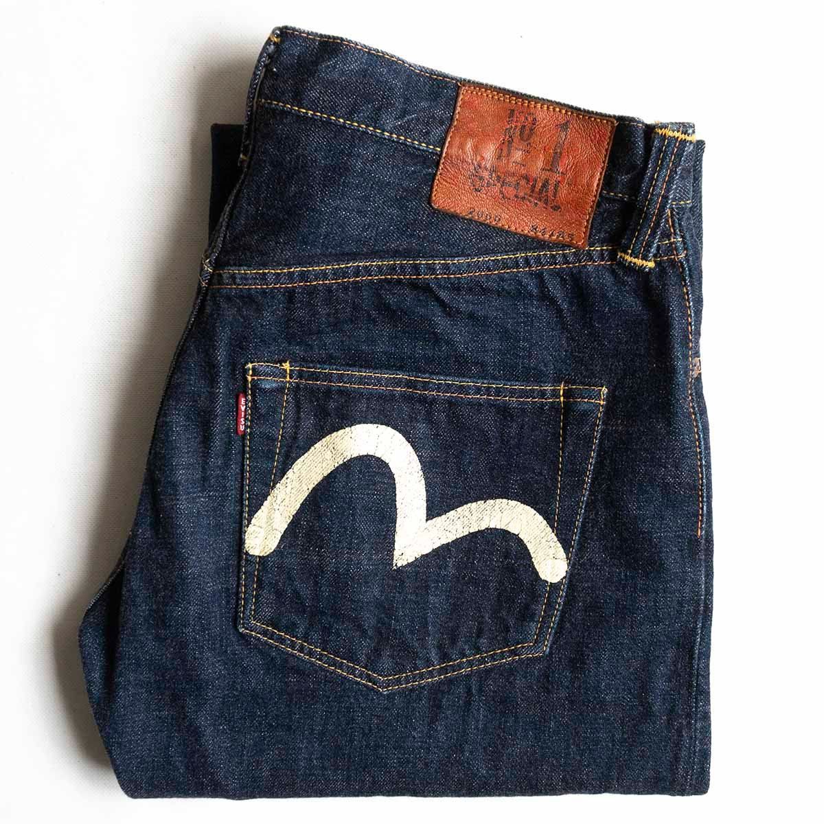 美品/濃紺】EVISU 【LOT.2000 デニムパンツ】34×35 エビス ジーンズ 