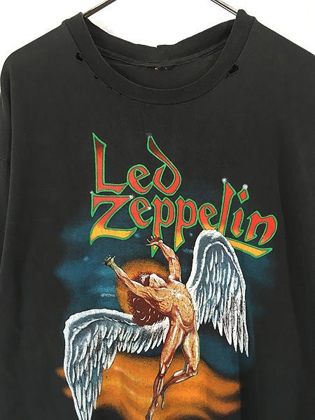 古着 90s LED ZEPPELIN 「Swan Song」 ヘヴィ メタル ロック バンド