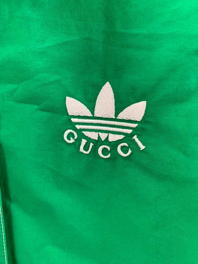 GUCCI×adidas コットン プリーツシャツ グッチ アディダス GUCCI×adidas コットン プリーツシャツ グッチ アディダス