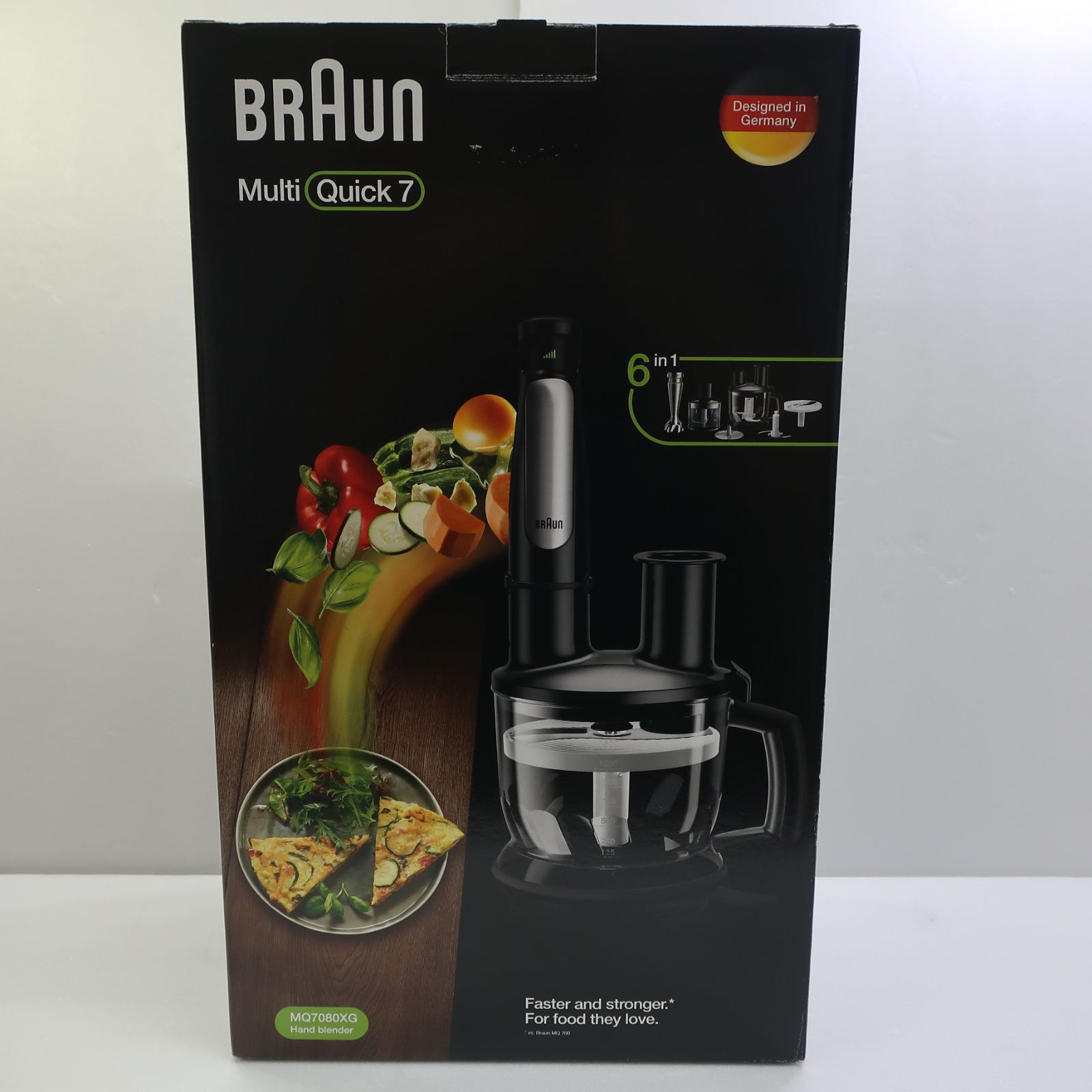 値下げ Braun Multi Quick 7 4 in 1 未使用品 BRAUN ハンドブレンダー multi quick 7